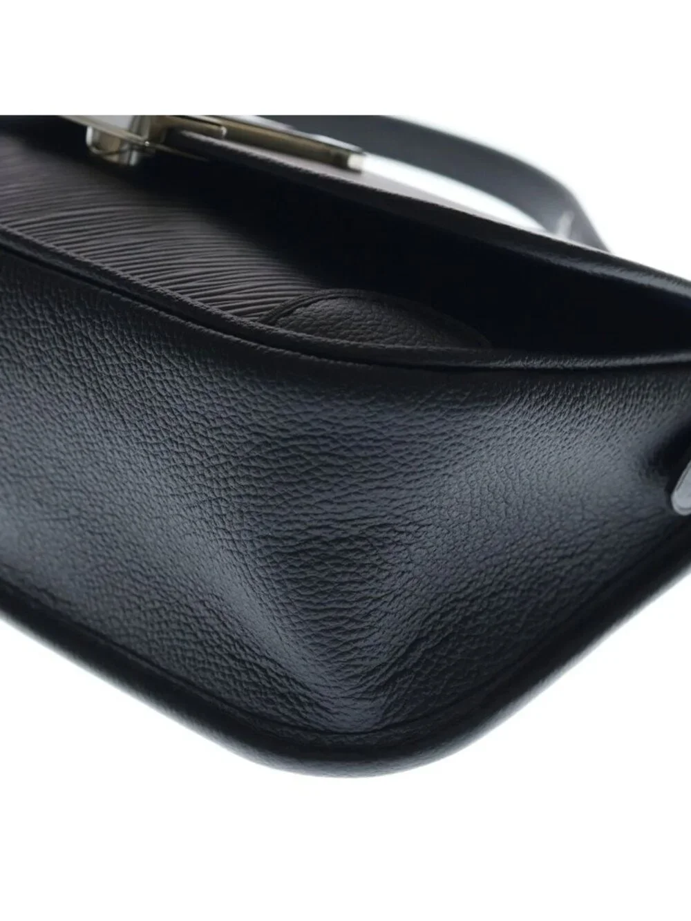 Louis Vuitton Buci NM Epi Leather Shoulder Bag Noir Blue Berry Black Purple